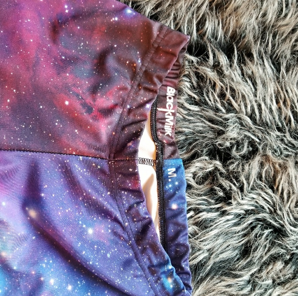 Blackmilk galaxy purple leggings